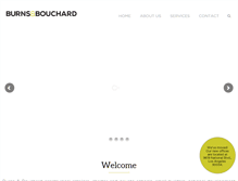 Tablet Screenshot of burnsbouchard.com